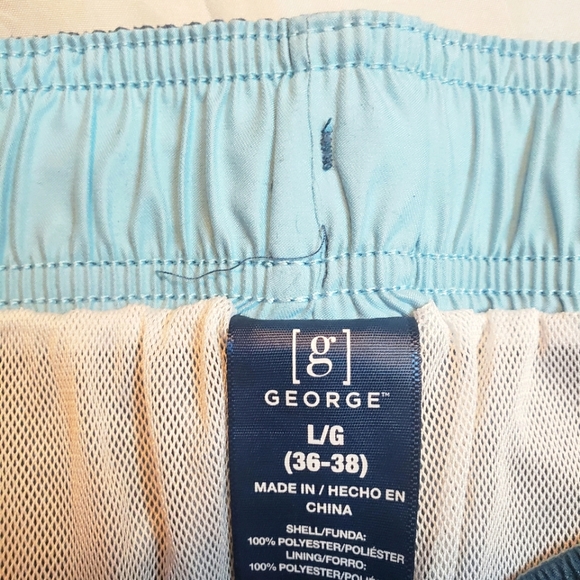 George Blue Board Shorts Mens Size: Large ( Swim Wear ) - Picture 6 of 7